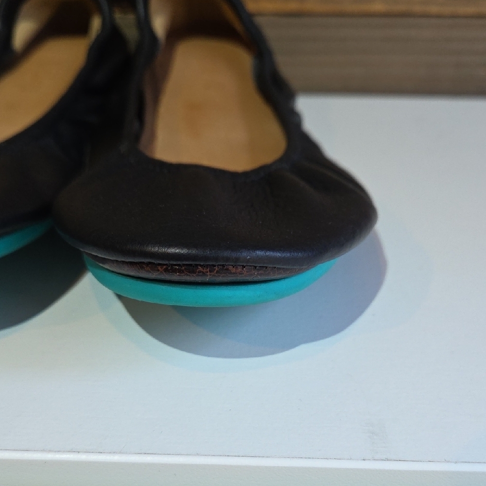Tieks Matte Black Ballet Flats - Picture 5 of 10